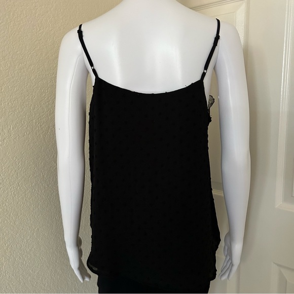 SO Swiss Dot Chiffon Lace Camisole top in Blush and Black - medium - Picture 6 of 10